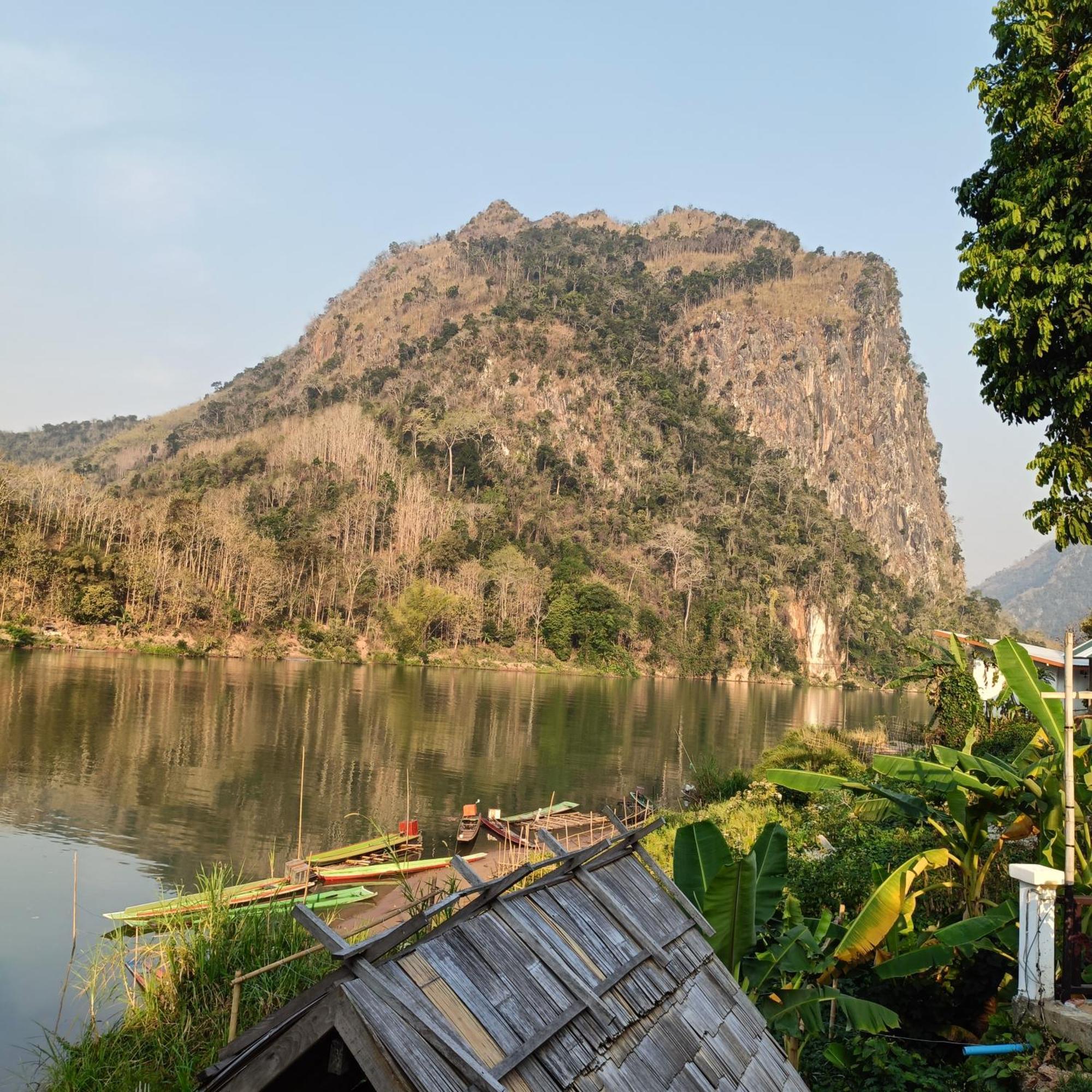Nam Ou View Villa Nong Khiaw Bagian luar foto