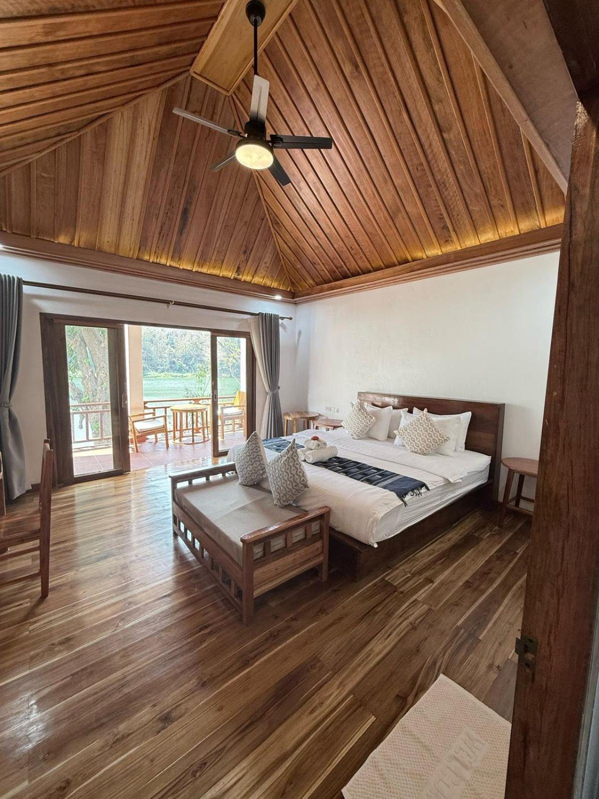 Nam Ou View Villa Nong Khiaw Bagian luar foto